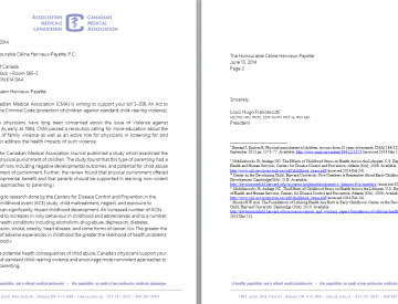 Over 80,000 Canadian Doctors Support Bill S-206
